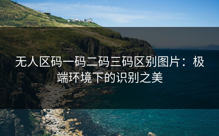 无人区码一码二码三码区别图片：极端环境下的识别之美